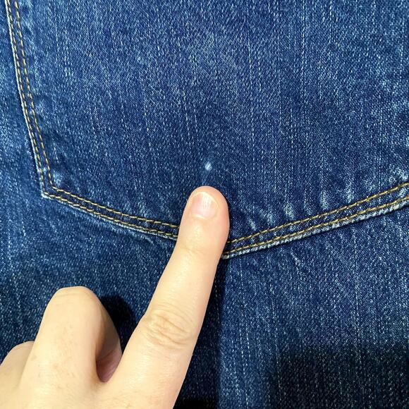 J.Crew Jean Women Size 32 Tall Blue High-Rise Straight-Leg Button-Fly NWT - Picture 12 of 12